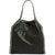 Stella McCartney Large Falabella - Shaggy Deer Black Faux Leather Tote