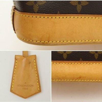 Louis Vuitton Alma Bb Brown Monogram Canvas Cross Body Bag