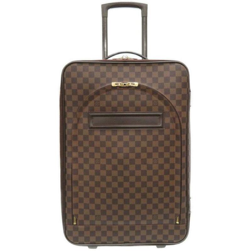 Louis Vuitton Pegase 55 Carry Brown Damier Ébène Canvas Weekend/Travel Bag