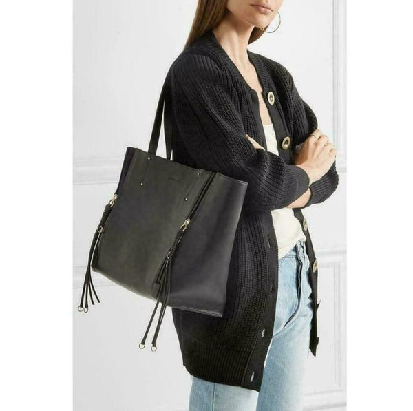 Chloé milo leather & suede tote best sale