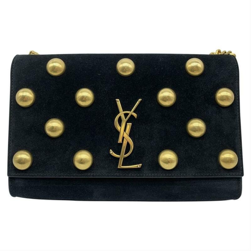 Saint Laurent Studded Wallet in Black for Men