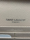 Saint Laurent Chain Wallet Envelope Medium Monogram Marble Pink Leather Shoulder Bag