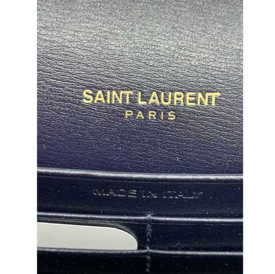 Saint Laurent Chain Wallet Monogram Envelope Tri-quilt Beige Sheepskin -  MyDesignerly