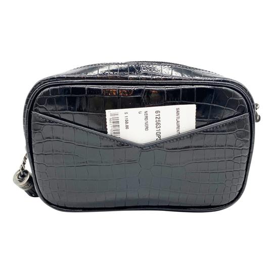 Saint Laurent Mini Monogram Camera Bag - Black Crossbody Bags, Handbags -  SNT292036
