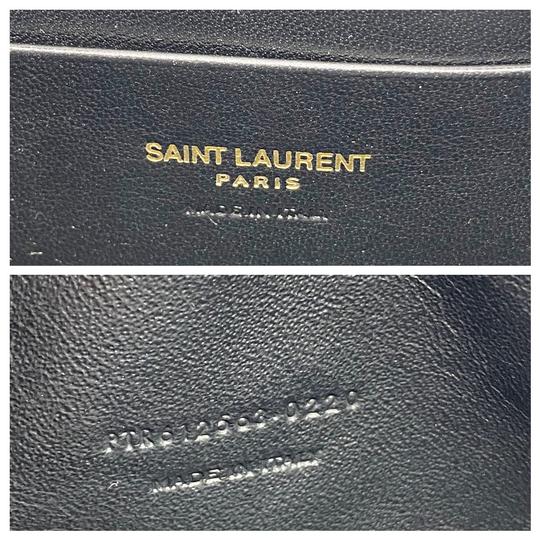 Saint Laurent Monogram Camera Mini Lou Toy Leopard-print Black