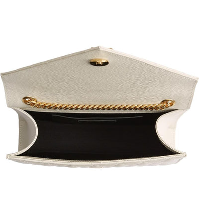 Small Envelope Calfskin Leather Shoulder Bag
