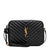 Saint Laurent Monogram Lou Camera Calfskin Matelasse Black Leather Shoulder Bag