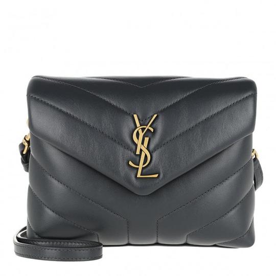 NEW Saint Laurent Toy Loulou Strap Bag in Quilted Y Shoulder Bag Black -  MyDesignerly