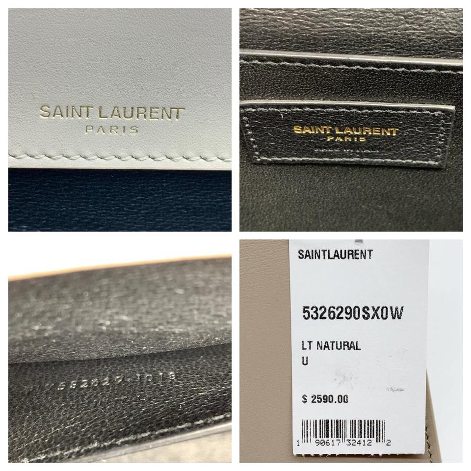 Saint Laurent Authenticated Leather Clutch Bag