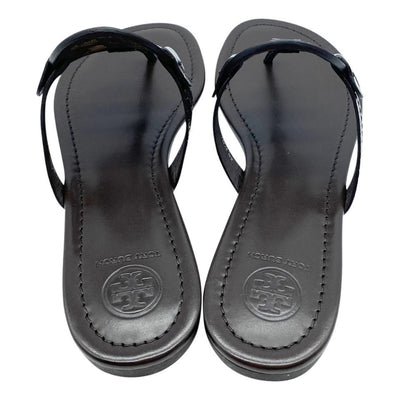 Tory Burch Brown Miller Flip Flop Sandals US Size 8