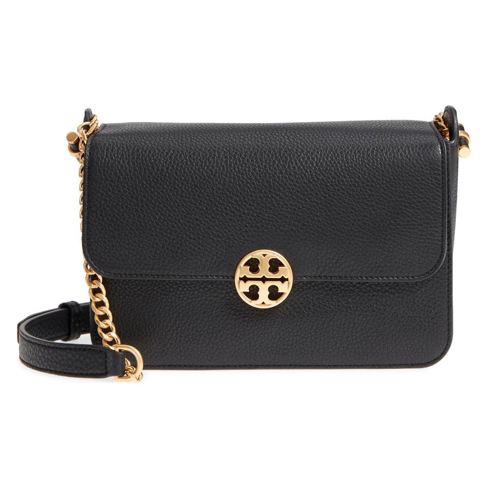 Leather crossbody bag Tory Burch Black in Leather - 33120309