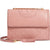 Tory Burch Fleming Quilted Lambskin Convertible Pink Leather Shoulder Bag