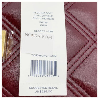 Shop Tory Burch Fleming Soft Leather Convertible Shoulder Bag