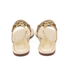 Tory Burch Gold Miller Flip Flop Flats Us4.5 Sandals