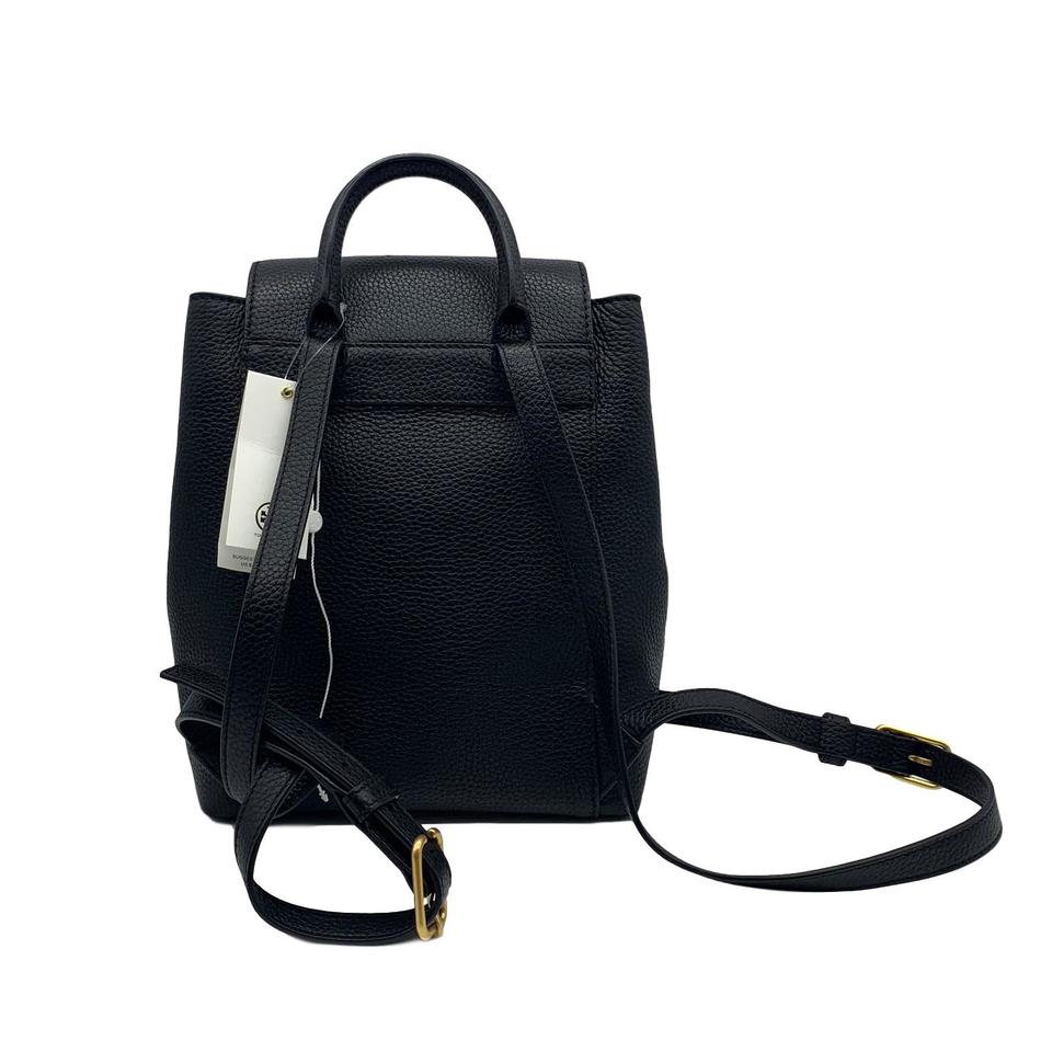 Tory Burch Mcgraw Black Leather Backpack MyDesignerly