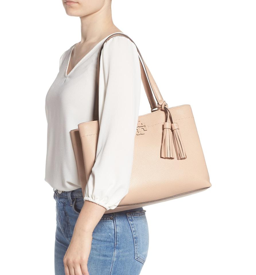 Tory Burch Devon Sand McGraw Leather Tote | Best Price and Reviews | Zulily
