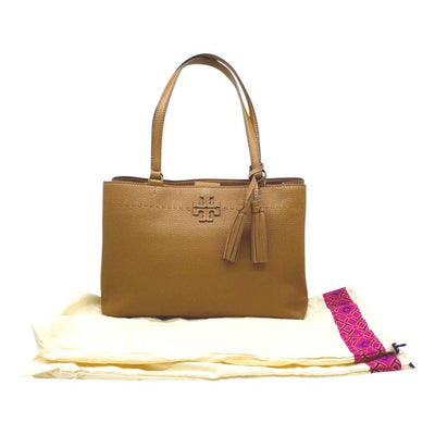 Tory burch triple compartment mcgraw online satchel