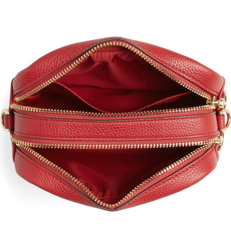 Tory Burch Saffiano Leather Crossbody Bag - Red Crossbody Bags, Handbags -  WTO566392