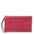 Valentino Nappa Rockstud Pink Lambskin Leather Clutch